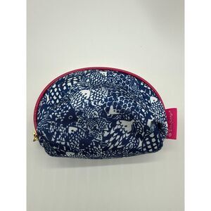 Lilly Pulitzer for Target Upstream Round Top Clutch Zipper Blue Pink